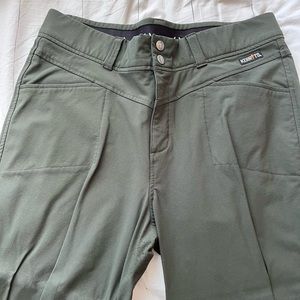 Olive green Kerrits riding breeches